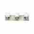 00640665546828 20.75 54683bn Sophie Hinkley Lighting 10 Lot Fixture Bath Vanity 3 Light Steel Opal Wholesale