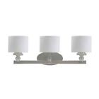 2009-3v-ss Yosemite Home Decor Mitchell Peak Satin Steel Vanity 845805055035