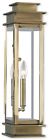 20207-01 Livex Lighting Princeton Antique Brass Outdoor Wall Mount 0847284048379