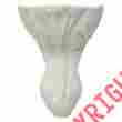203217 Elizabethan Classic S Ball Claw Foot In Satin Nickel Fsmssn New 644214002193