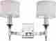 22379wtpn Maxim Lighting Two Light Wall Polished Nickel
