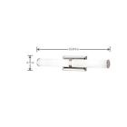 22838 Home Decorators Collection Polished Nickel Integrated Bath Light 718212228388