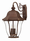 2335cb Total 120 Watts Wall Lighting Sconce Monticello Hinkley Outdoor Bronze
