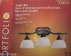 238559 Bath Oil Bronze 3 Portfolio Fixture Bar Light Vanity Rubbed