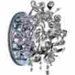 24202bcpc Maxim Comet 1 Light 8 Inch Polished Chrome Wall Sconce 783209091856