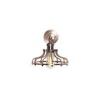 25064acp Lighting Modern Sconce Mini Maxim Copper Wall Antique -bay