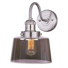 25089msksn Sconce Lighting Modern Maxim Nickel Wall Mini Satin -bay
