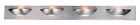 25652-bs Lights 25654-bs Vanity Brushed Halogen Steel 2 Bathroom Triarch
