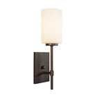 2612-01-32 Forte Lighting Antique Bronze Single Light High Wall 093185047106 2612-01-32 Forte Lighting Antique Bronze Single Light High Wall 093185047106