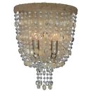262-bs Crystorama Eva Jute Crystal Wall Sconce