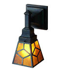 27883 Sconce Pair Meyda " Mission Diamond 5 Amber Matching Wall Mica 27883 Sconce Pair Meyda " Mission Diamond 5 Amber Matching Wall Mica
