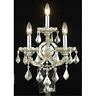 2800w3gt-gt-rc Elegant Lighting Maria Theresa Collection Wall Sconce Lt 848145053969