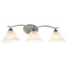 2827 Bn Hampton Bay Andenne Brushed Nickel Vanity Light With Bell