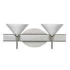 2sw-117607-led-sn Besa Lighting Kona Satin 767893101367