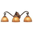 396745 3 Hampton Bay Deville World Walnut Light Chateau Bathroom Vanity