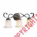 6371-oi 3-light Kichler Lighting 6371oi High Country Incandescent Bath Light Old Iron