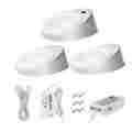 D011-ir 3-pack Xyzer Built-in Ir Sensor Switch Led Under Cabinet Light Kit For Confin 702142334882