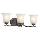 45403 3 Square Fixture Bathroom Collection Light Kichler The Wellington 45403 3 Square Fixture Bathroom Collection Light Kichler The Wellington