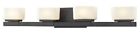 3021-4v Vanity Light With Glass Shade Steel Material Matte 685659027754