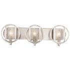 3063-84 Via Capri Brushed Nickel Bath Light 747396101064