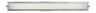 31011-bs-opl Access Lighting Geneva Light Bath Bar Silver 641594128406