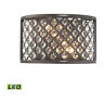 32100-2-led Elk Lighting Genevieve Wall Sconce Oil Rubbed Bronze 748119105468