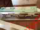 12cbrushed 33.25 Access Lighting 62093-bs Steel 3 Light Wide