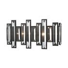 33000-2 Elk Crystal Heights Metal Wall Vanity Light In 748119115146