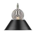 3306-1w Pw Golden Lighting Blk 844375041950