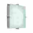 3405.04 Handkerchief Sonneman 3405 Satin Silver 2 Light Ada Compliant Wall Sconce 872681005755