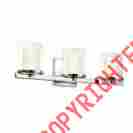 3413.01 Votivo Sonneman 3413 Polished Chrome 3 Light Bathroom Vanity 872681031402