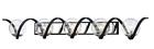 35107cdbkpn Maxim Lighting Bath Black And Polished Nickel Steel 783209199798