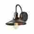 35247931 Dainolite Decorative Vintage Steel 1 Light Wall Scone Black Anywhere Lite Sturdy 8.5 High