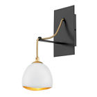 35900shw Fredrick Ramond Nula Shell White Wall Sconce 640665359039