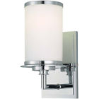 3721-77-pl Glass Note Light Inch Chrome Bath Wall