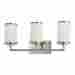 3723-77-pl Minka Lavery Glass Note Bathroom Light In Chrome