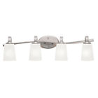37410 Kichler Brushed Nickel Cylinder Vanity Light
