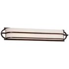 384-267b-l Mission Grove Dark Brushed Bronze Led Bath Fixture 747396094878