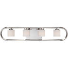Uptr8604is 4-light Light Quoizel Row Imperial Vanity " Silver Theater Uptown 30