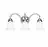 40122-05 Sea Gull Lighting Gattalin 3-light Chrome Bath Bar Light With Satin White Glass Vanity 785652241826