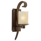 41133-814 Sea Gull Lighting One Light Wall Sconce Misted Bronze Finish