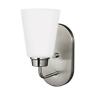 4115201-962 Sea Gull Lighting Brushed Nickel Wall Sconce 785652111655 4115201-962 Sea Gull Lighting Brushed Nickel Wall Sconce 785652111655