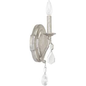 46474-ascc 41elizabeth Open Box Dudley Wall Sconce Antique Silver 46474-ascc 41elizabeth Open Box Dudley Wall Sconce Antique Silver