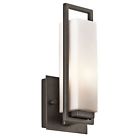 42939oz Kichler Lighting Wall Sconce 1 Light Perimeter Collection Bronze 783927355308