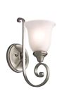 43170ni Kichler Monroe Brushed Nickel Wall Sconce 783927388603