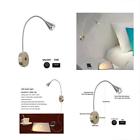 4321920245 Homefocus Wall Sconces Usb Led Bedside Reading Lamp 712804866835