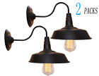 43397-48046 Brightess Indoor Outdoor Retro Black Wall Sconce Lighting 781520672259