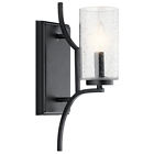 44070dbk Kichler Vara Distressed Black Wall Bracket 783927541947