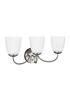 4416603en3-962 Seagull Three Light Wall Bath Bannock Brushed Nickel 785652049422