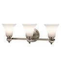 45048clp Kichler Sheila Bathroom Vanity Light In Classic Pewter Finish